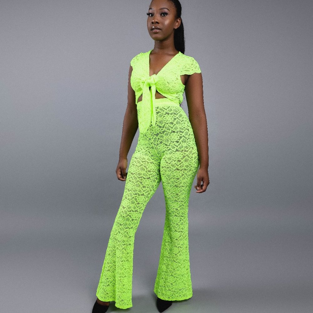 neaon two piece set